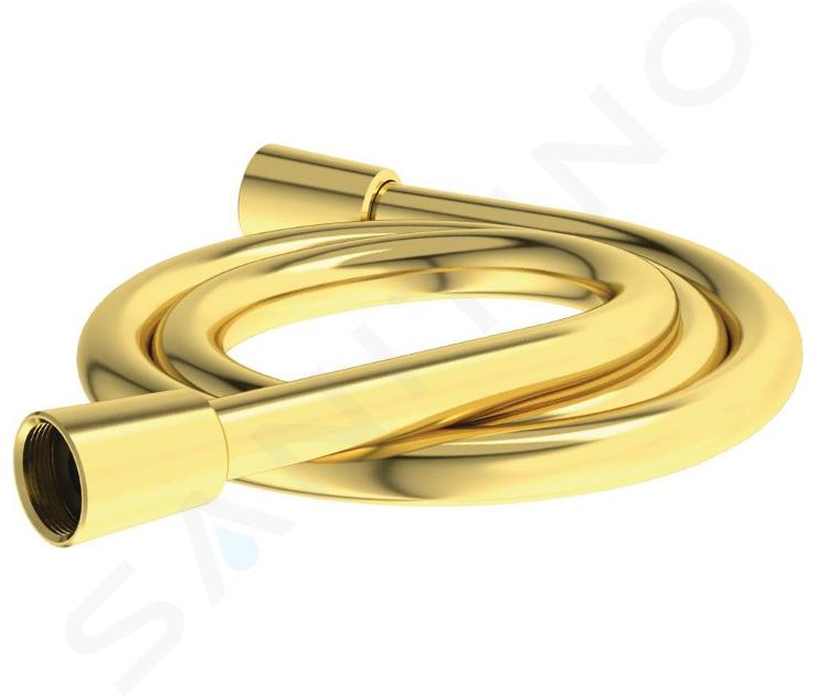 Ideal Standard Idealrain - Brauseschlauch Idealflex 125 cm, Brushed Gold BE125A2