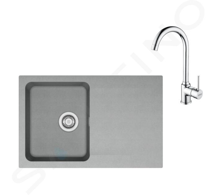 Franke Accessori - Cesto per lavello UBG, grigio 112.0538.950