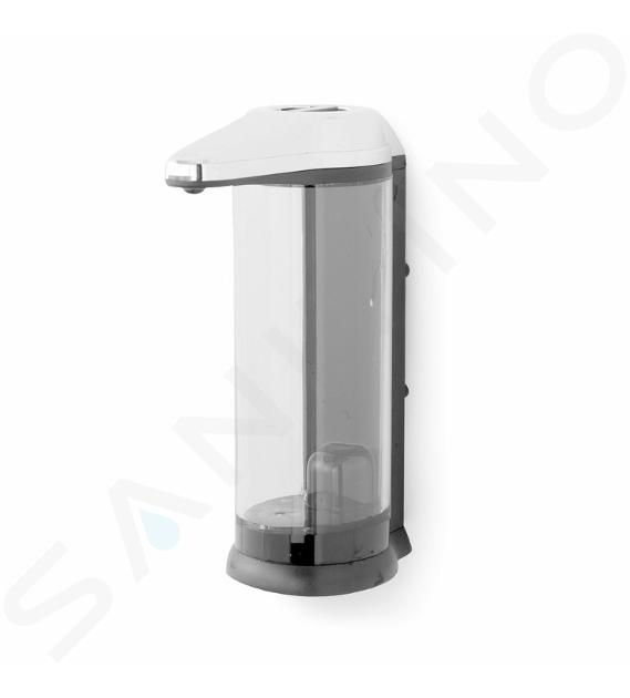 Compactor Clever - Dozator de săpun lichid fără atingere, 510 ml, plastic negru/cromatic RAN6026