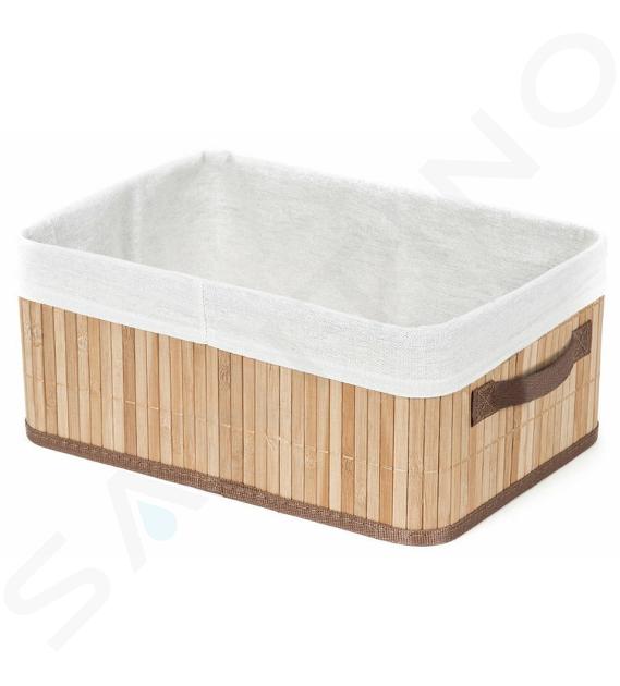 Compactor Bambusový úložný košík 32 x 25 x 15 cm