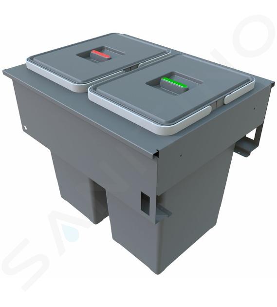 Elletipi SQUARE 2.0 24+24 L Výsuvný vstavaný 8055060940904