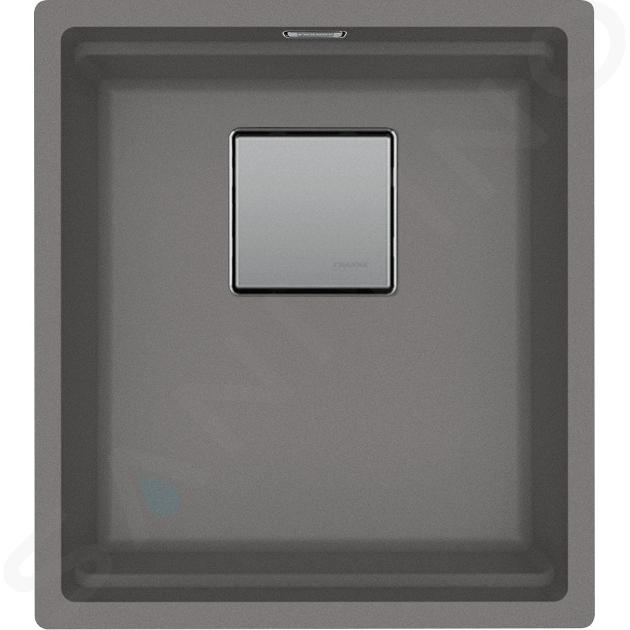 Franke Kubus 2 - Fragraniet spoelbak KNG 110-37, 41x46 cm, steengrijs 125.0671.880