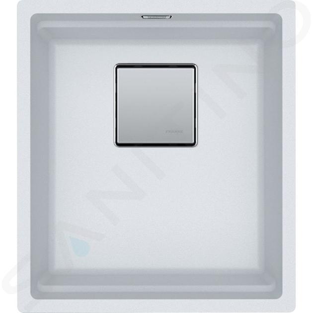 Franke Kubus 2 - Fragraniet spoelbak KNG 110-37, 41x46 cm, ijswit 125.0672.041