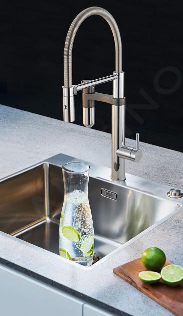 Grifo de cocina Vital V2 agua filtrada cromo de Franke