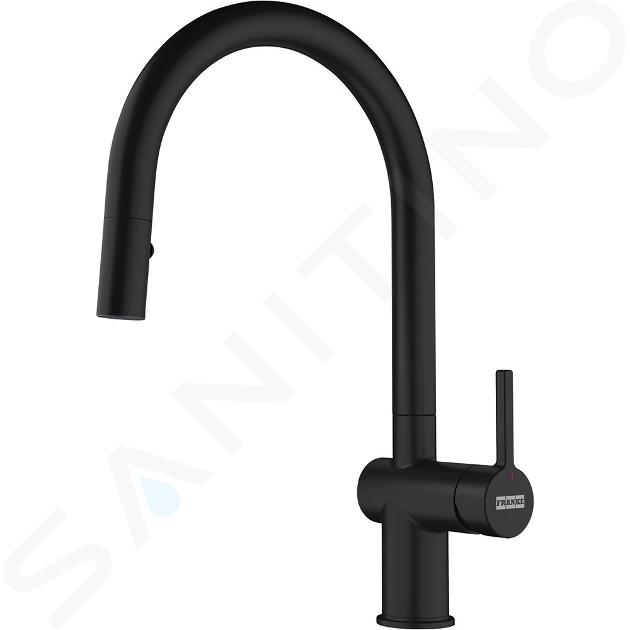 Franke Active New - Spültischarmatur FN 6100.071, Onyx 115.0653 