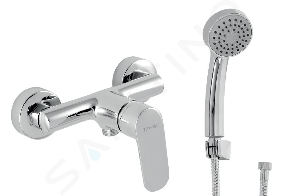 Novaservis Titania Cosmos - Ensemble de douche avec mitigeur, chrome 90261,0