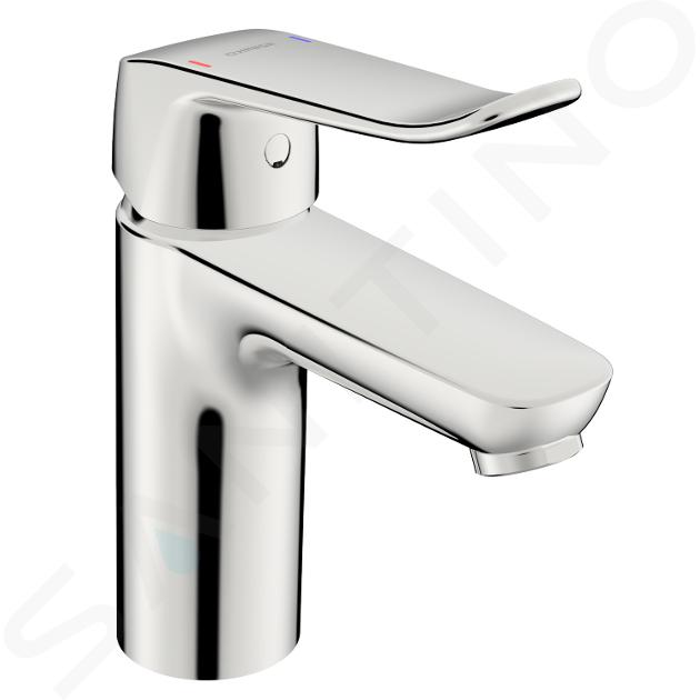 Hansa Care - Miscelatore da lavabo, senza sistema di scarico, cromo 46022206