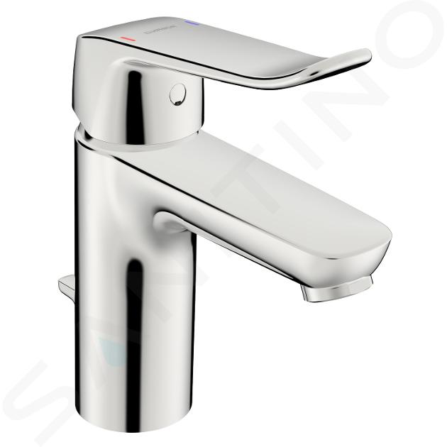 Hansa Care - Miscelatore da lavabo con sistema di scarico, cromo 46012206