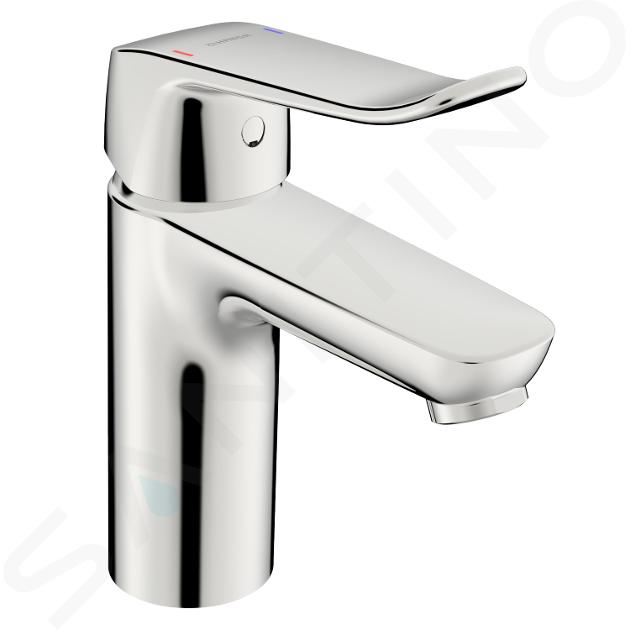 Hansa Clinica - Miscelatore da lavabo, senza sistema di scarico, cromo 45022183