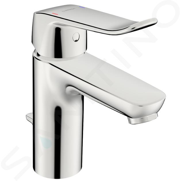 Hansa Clinica - Mitigeur de lavabo avec vidage, chrome 45012183