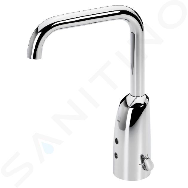 Hansa Electra - Mitigeur de lavabo électronique, alimentation par piles, chrome 64442219