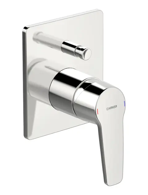 Hansa Polo - Baterie încastrată pentru 2 consumatori, crom 50609193