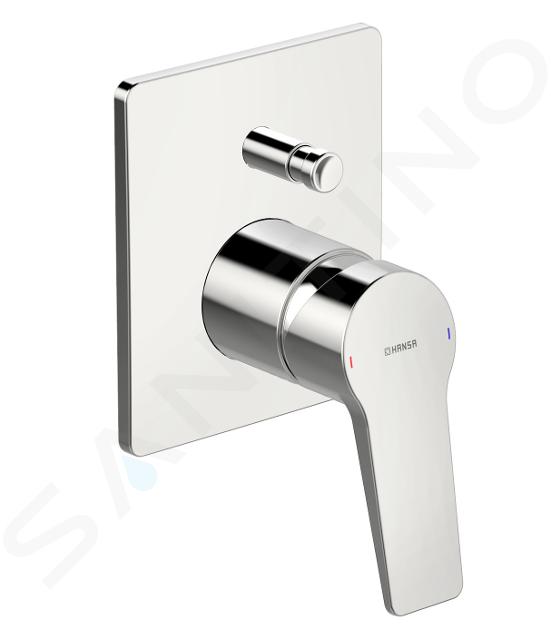 Hansa Twist - Batéria pod omietku na 2 spotrebiče, chróm 49769003