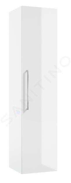 kielle Vega - Armoire haute à suspendre, 140x33x33 cm, blanc brillant 50218010