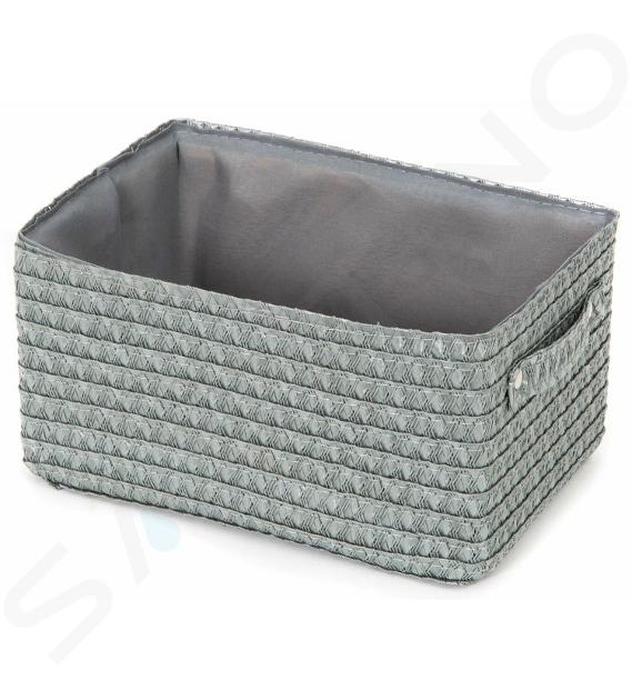 Compactor Organizadores de cosméticos - Cesta de almacenamiento, 230x150x120 mm, gris RAN9694