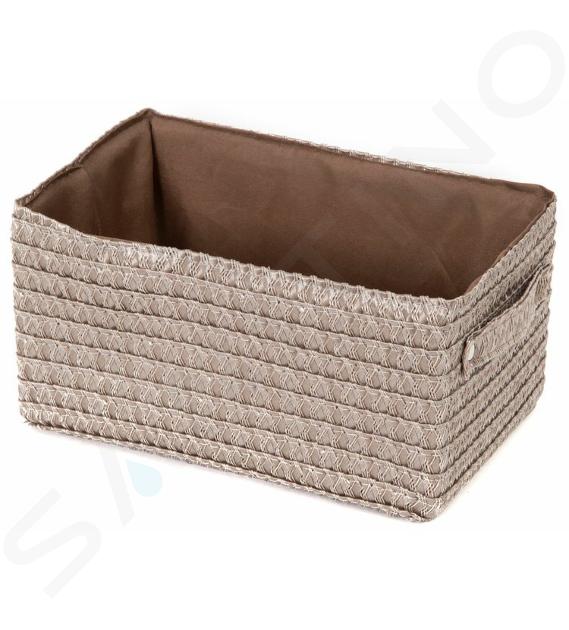 Compactor Aufbewahrungskorb - Ablagekorb, 23x15x12 cm, grau-beige RAN9697