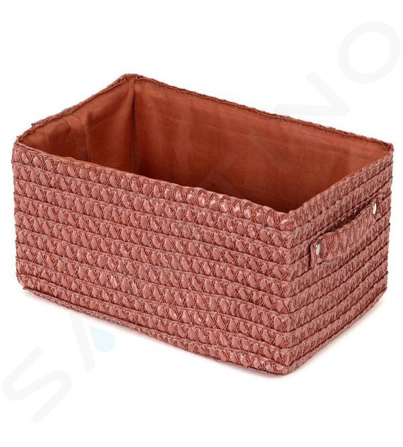 Compactor Organizzatori per cosmetici - Cestino portaoggetti, 23x15x12 cm, terracotta RAN9698