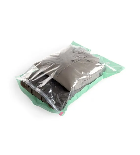 Lot De 6 Sacs De Voyage Sous Vide Sans Pompe - Taille S 35x50 Cm, Compression Par Roulage, Gain De Place Valise - 2