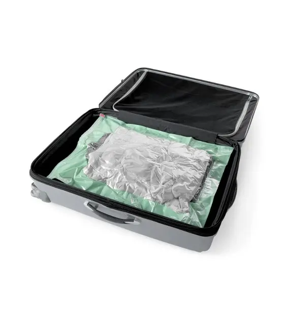 Lot De 6 Sacs De Voyage Sous Vide Sans Pompe - Taille S 35x50 Cm, Compression Par Roulage, Gain De Place Valise - 4