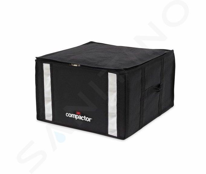 Compactor Cajas de almacenamiento - Caja de almacenamiento al vacío con funda, 125 l, negra RAN8945