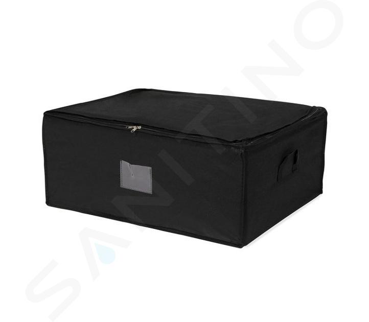 Compactor Cajas de almacenamiento - Caja de almacenamiento al vacío con funda, 210 l, negra RAN4422