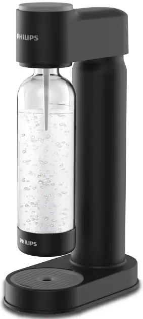 Philips GoZero - Máquina para hacer agua con gas Viva, con accesorios,  color negro ADD4902BK/10