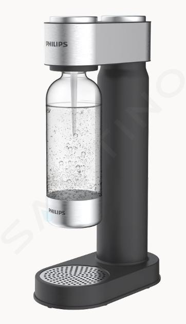 Philips GoZero - Máquina para hacer agua con gas Viva, con accesorios,  color negro ADD4902BK/10