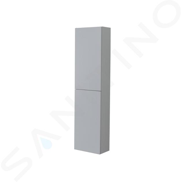 Mereo Aira - Skrinka, 400x1570x220 mm, 2 dvierka, ľavá, sivá CN734L