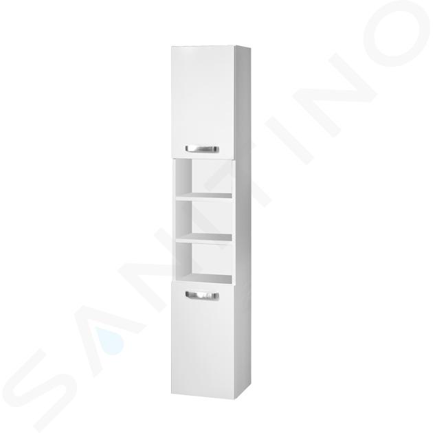 Mereo Leny - Skrinka 330x1700x253 mm, 2 dvierka, pravá, biela CN815