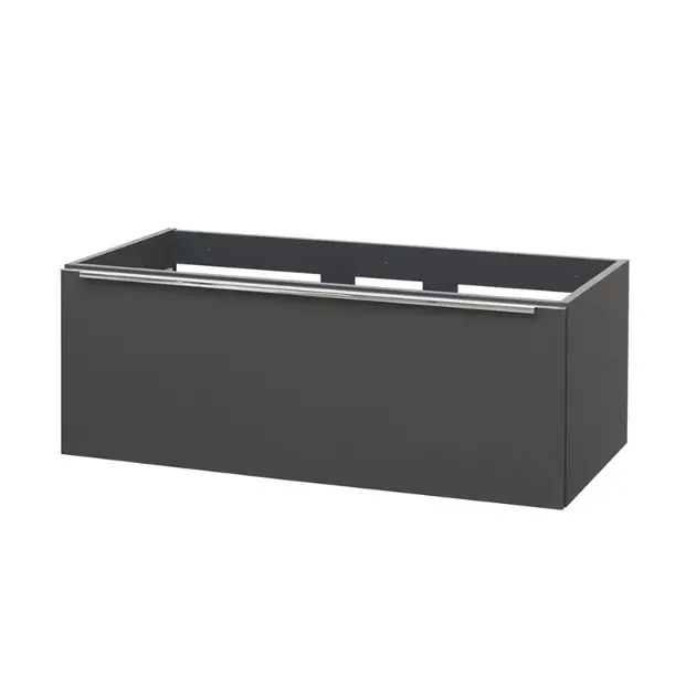 Levně Mereo Mailo - Umyvadlová skříňka 101x37x48 cm, 1 zásuvka, antracit CN537S