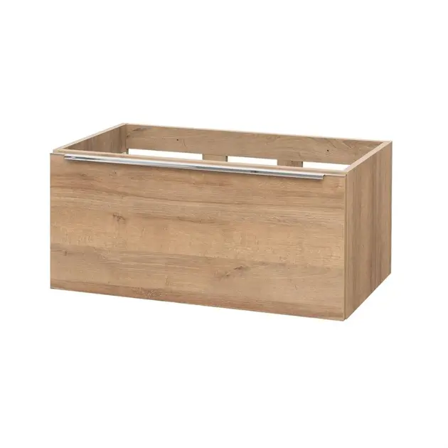 Levně Mereo Mailo - Umyvadlová skříňka 81x37x48 cm, 1 zásuvka, dub CN526S