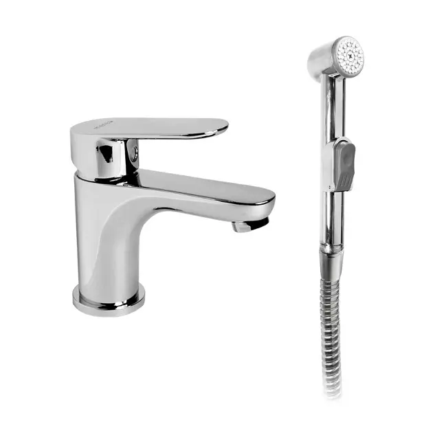 Mereo Viana - Umyvadlová baterie s bidetovou sprškou, chrom CBE10105