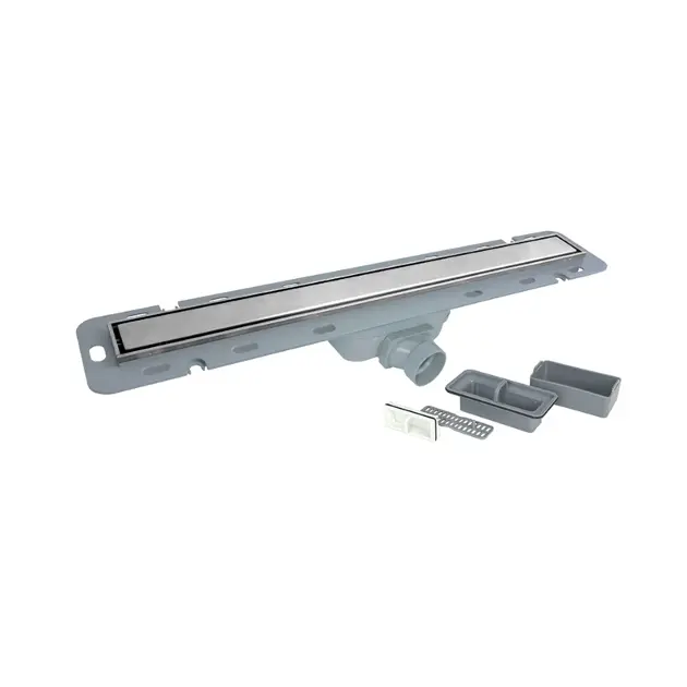 Mereo Rynny odpływowe - Brodzik z rusztem 70x7 cm CZ11PS