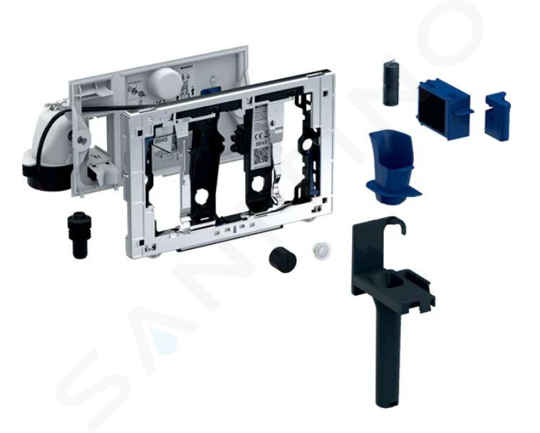 Geberit Příslušenství - Jednotka odsávání zápachu DuoFresh, automatické spouštění, pro splachovací nádržku Sigma 12 cm, antracit 115.050.BZ.2