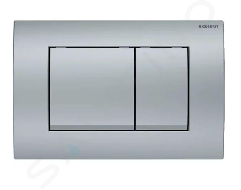 Geberit Delta30 - Placca di comando, cromo opaco 115.137.46.1