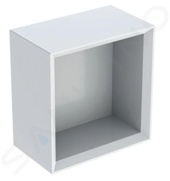 Geberit iCon - Mobiletto 23x23x13 cm, aperto, bianco lucido 502.321.01.1