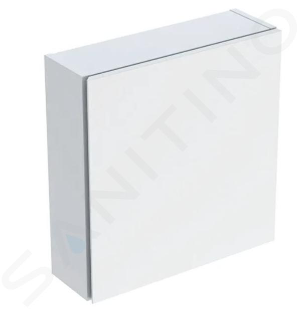 Geberit iCon - Mobiletto 450x467x150 mm, 1 anta, cardini a sx/dx, bianco lucido 502.319.01.1