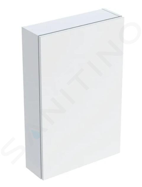 Geberit iCon - Armoire 450x700x150 mm, 1 porte, charnières G / D, blanc brillant 502.318.01.1