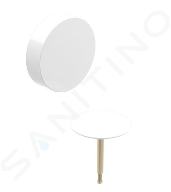 Geberit Accesorios - Juego para completar el juego de desagüe de bañera, control giratorio, d52, blanco alpino 150.281.11.1