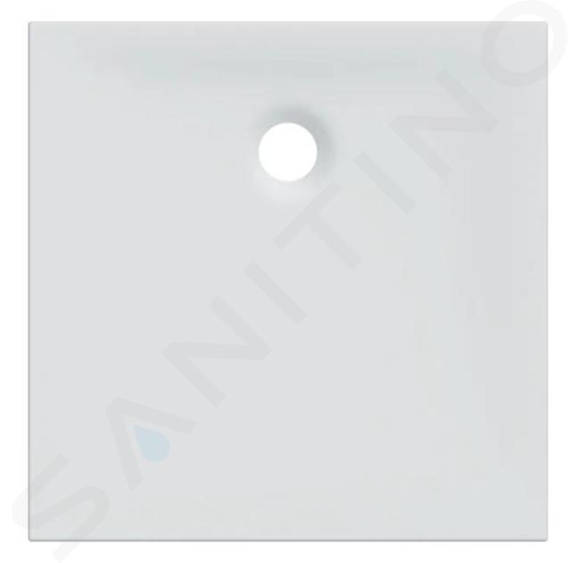 Geberit Nemea - Plato de ducha 800x800 mm, antideslizante, blanco mate 550.590.00.1