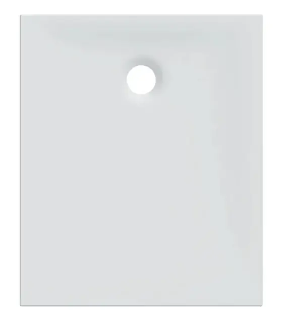 Geberit Nemea - Receveur de douche 900x750 mm, antidérapant, blanc mat 550.592.00.1