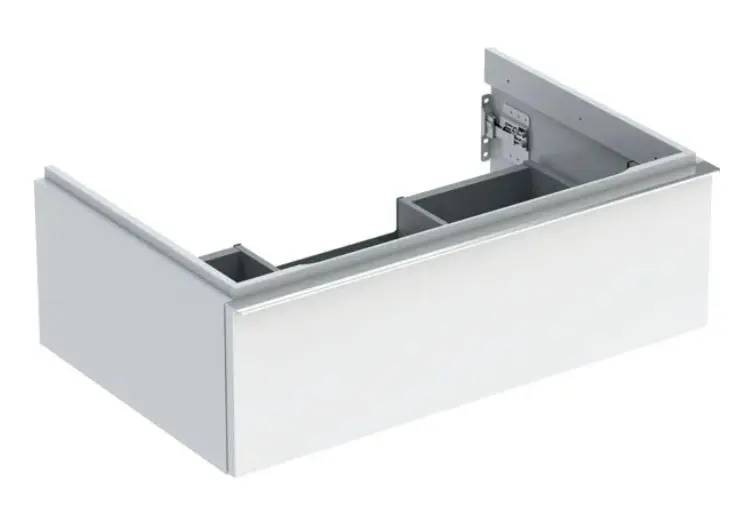 Geberit iCon - Waschtischunterschrank, 740x247x476 mm, 1 Auszug, weiß glänzend 502.311.01.2