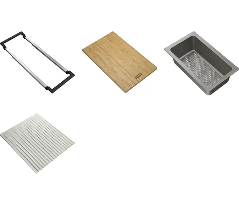 Franke Zubehör - ALL-IN Set 3, 4-teiliges Set von Spülenzubehör 112.0655.483