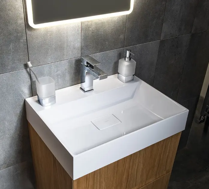 Gedy G-Lucy, Salle De Bain, Finition Blanche, Porte-Brosse à