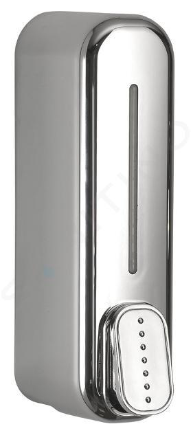 Sapho Gedy Koupelnové doplňky - Zásobník tekutého mýdla, 350 ml, chrom 229413