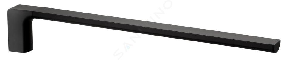 Sapho Gedy Pirenei - Suport prosop, lungime 410 mm, negru mat PI2214