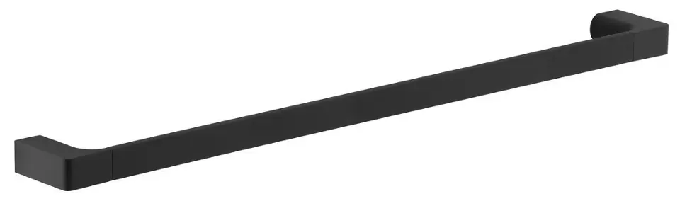 Sapho Gedy Pirenei - Toallero, longitud 80 cm, negro mate PI218014
