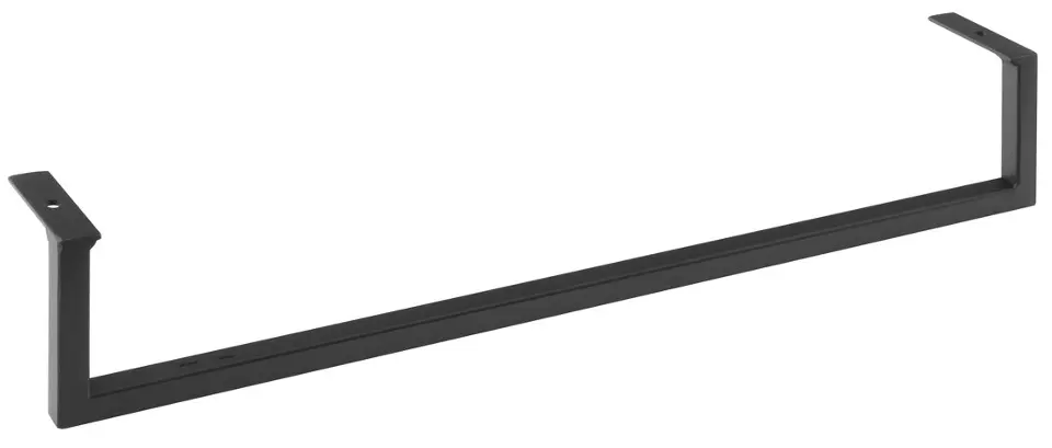Levně Sapho Příslušenství - Čelní držák ručníků pro umyvadlo, 560 mm, matná černá HG560