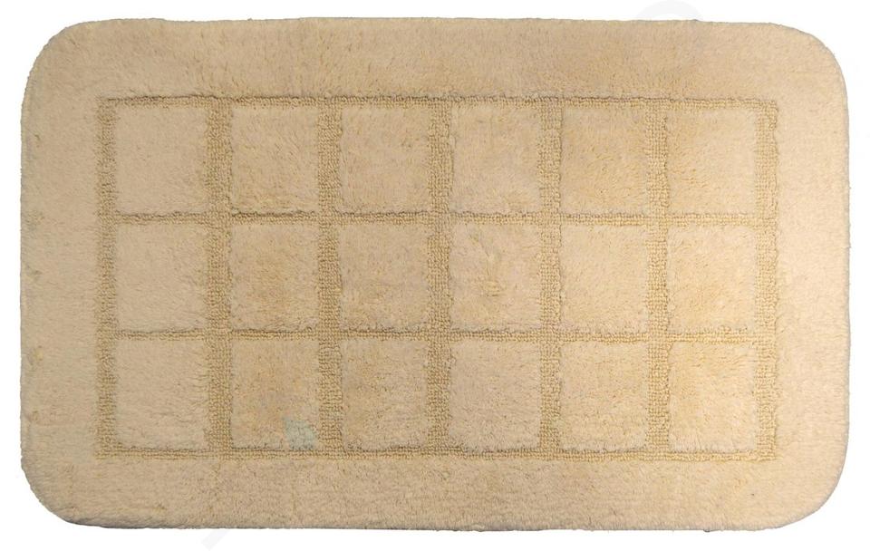 Sapho Ridder - Tappeto da bagno Delhi 500x800 mm, con antiscivolo, beige 1712311