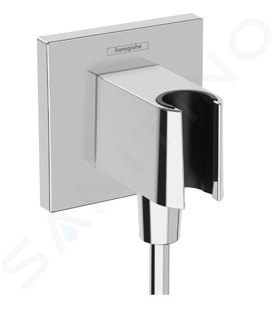 Hansgrohe Fixfit - Cot de ieșire duș cu suport, crom 26889000